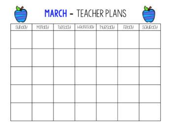 yearly planning calendars  teacher talks  lot tpt