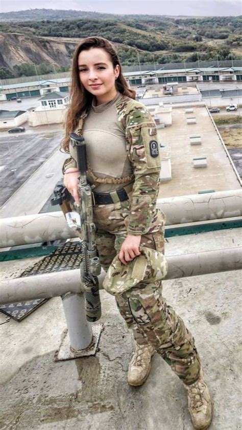 Pin By Daymond Brent On Elena Deligioz Military Girl Military Girls