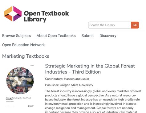 open textbook library marketing national resource hub