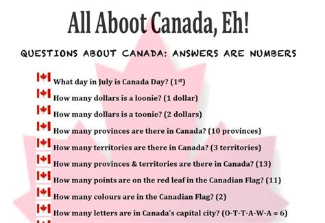all aboot canada eh canada day trivia in action