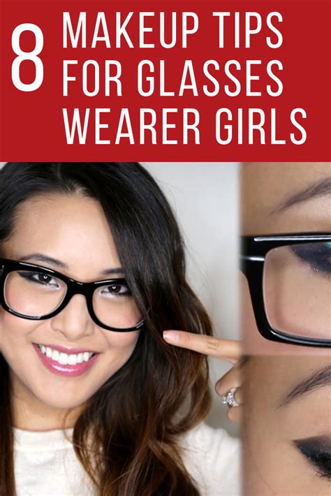 how to look beautiful with glasses 8 makeup tips for glasses wearers