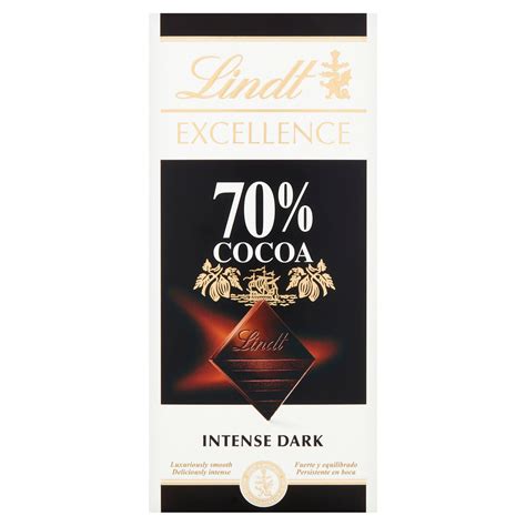 lindt excellence  cocoa intense dark  single chocolate bars