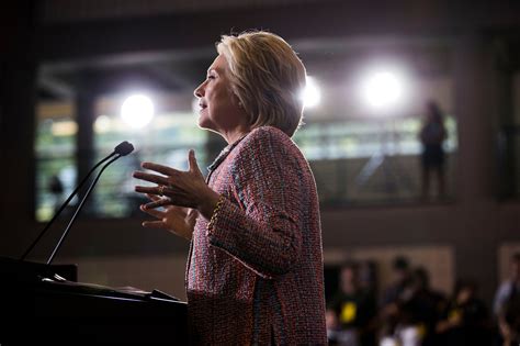 Hillary Clinton Returns To The Campaign Trail Vowing New Approach