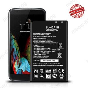 lg  smartphone cell phone li ion battery mah bl ah eac ebay
