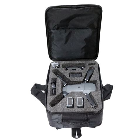 light drone backpack shoulder carry waterproof bag storage case  dji mavic pro drone  drop