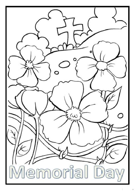 memorial day coloring pages  kids preschool  kindergarten