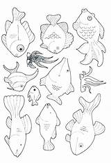 Aquarium Coloring Pages Getcolorings sketch template