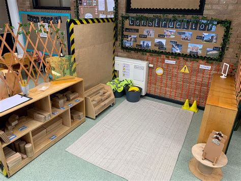 eyfs construction area eyfs areas  learning eyfs classroom