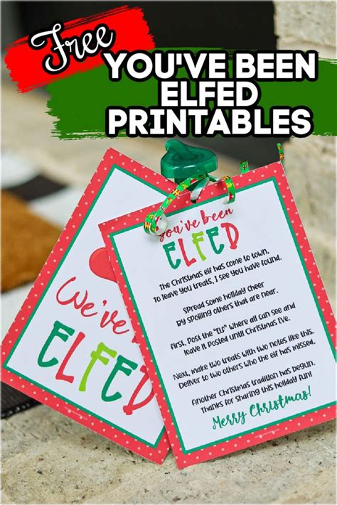 youve  elfed  printables youve  elfed youve