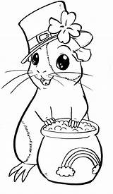 Guinea Pig Coloring Pages Drawing Cute Cartoon Print Printable Kids Sheets Getdrawings St Colouring Forms Popular Getcolorings sketch template