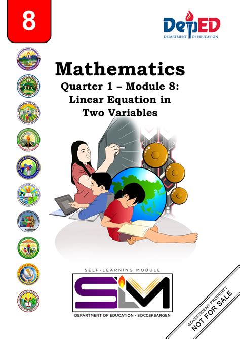 math   module  mathematics learning material mathematics quarter  module  linear