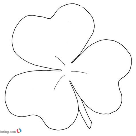 shamrock coloring pages fancy doodles  printable coloring pages