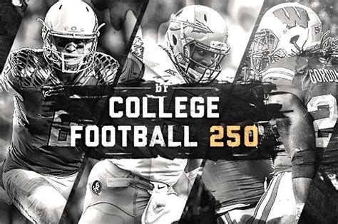 b r cfb 250 the overall top 250 players in college football bleacher