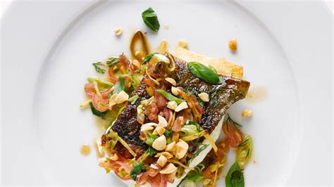Chilean Sea Bass With Peanuts And Herbs Recipe Recipe