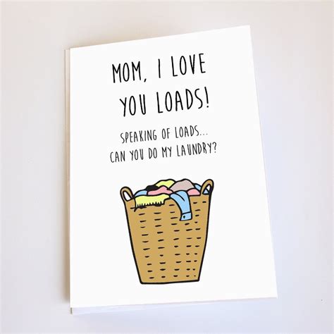 Funny Card For Mom Happy Birthday Happy Mother S Day Or