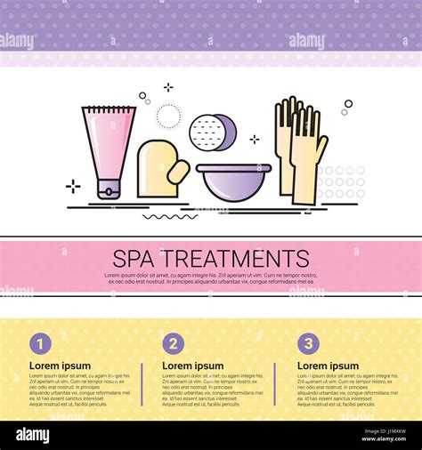 spa treatment cosmetology infographics salon medical cosmetics