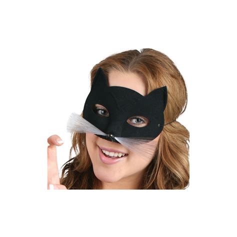 mask tabby cat black