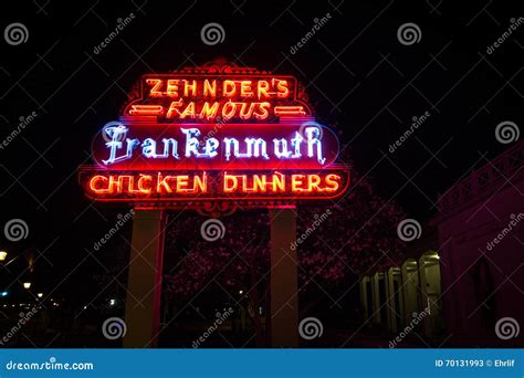 zehnders frankenmuth restaurant editorial stock photo image  american exterior