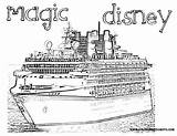 Colouring Ships Coloringhome Printable Cruises sketch template