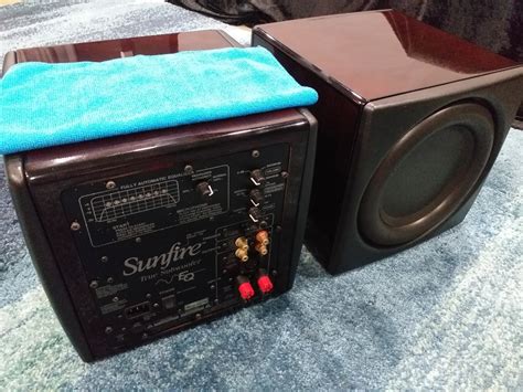 sunfire ts eq true subwoofer eq  signature audio soundbars speakers amplifiers
