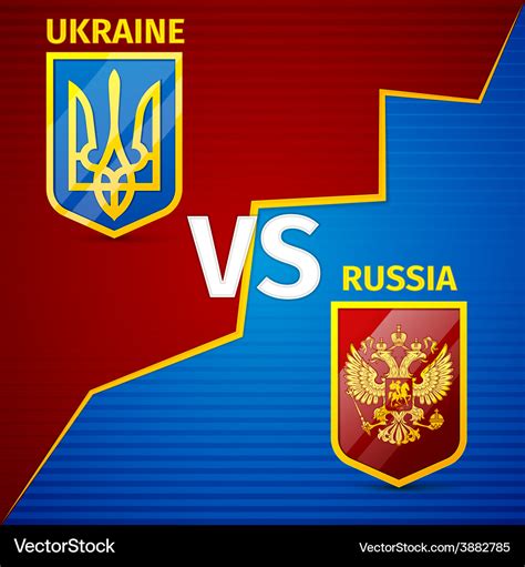 ukraine  russia royalty  vector image vectorstock