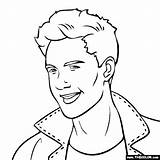 Levine Niall Horan Thecolor sketch template