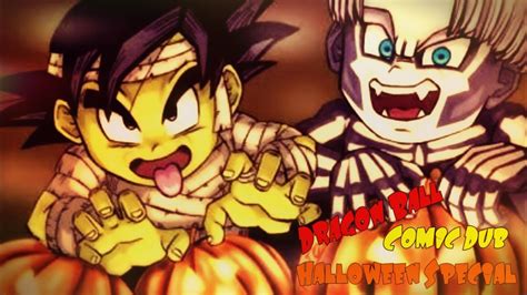 dragon ball comic dub halloween special youtube