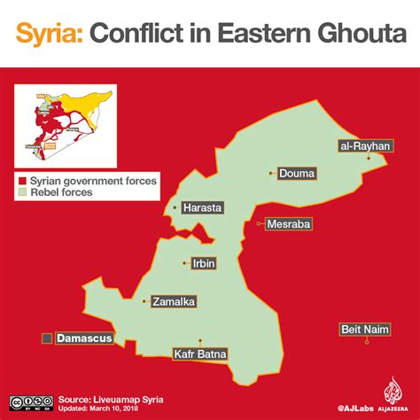 Syrian Civil War Map Who Controls What Al Jazeera