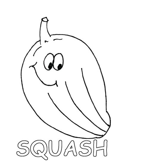 squash coloring page  getcoloringscom  printable colorings