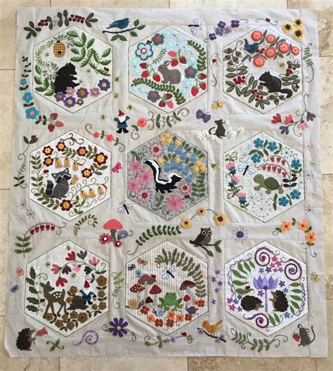 sew fun  quilt woodland whimsy quilt top complete