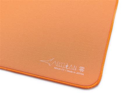 artisan mousepad fx  soft xl daidai orange maxgamingcom
