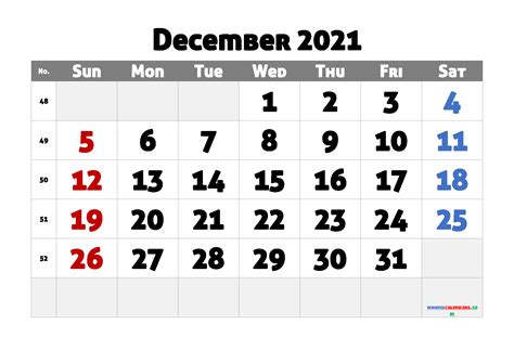 printable calendar december   templates