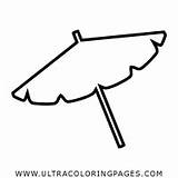 Guarda Parasol Sombrilla Paraguas Ultracoloringpages sketch template