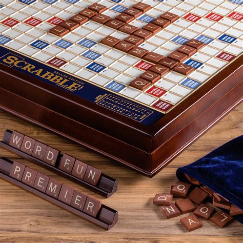 scrabble deluxe ws game company touch  modern