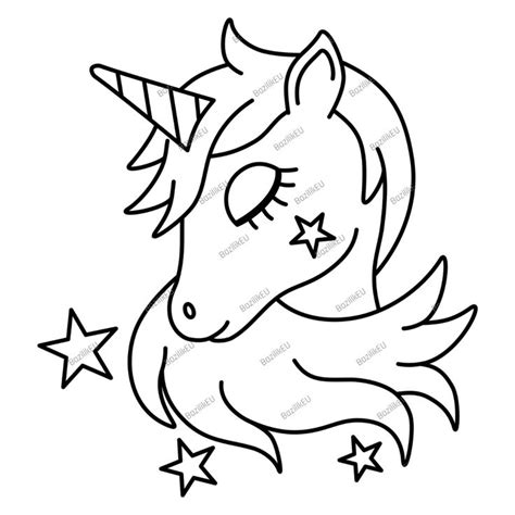 unicorn svg file  cricut unicorn face svg birthday etsy unicorn