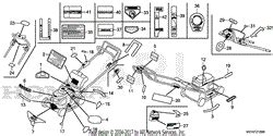 honda hrx hxa lawn mower usa vin gjaaa   gjaaa  parts diagrams