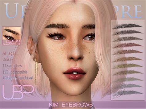 sims  eyebrows  cc mods     fandomspot