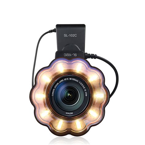 sl  macro led video ring flash light  canon