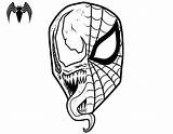 Venom Colorear24 sketch template