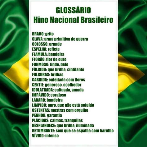 linhas ecleticas  de abril   hino nacional brasileiro