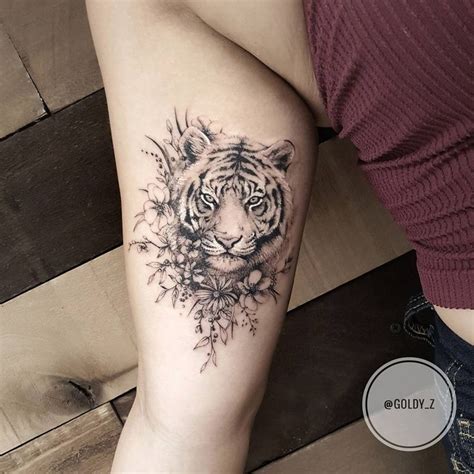 tiger tattoo ideas images  pinterest