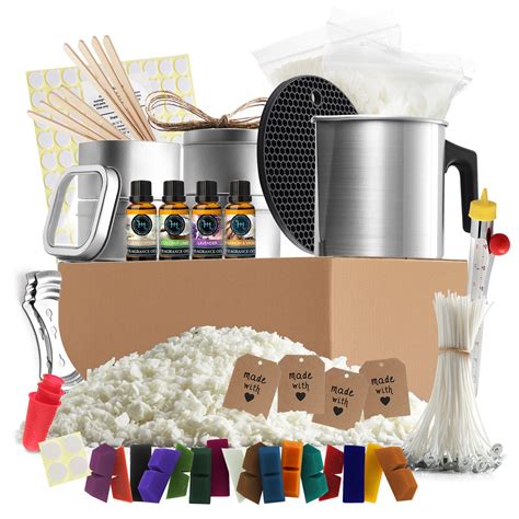 complete premium diy candle making craft kit  adults  etsy