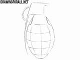 Grenade Draw Drawingforall Make Cells Rounded Voluminous Edges Middle Those Must Larger Than Look sketch template