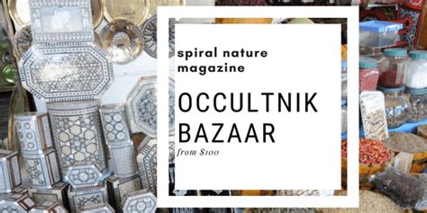 Occultnik Bazaar Spiral Nature Magazine