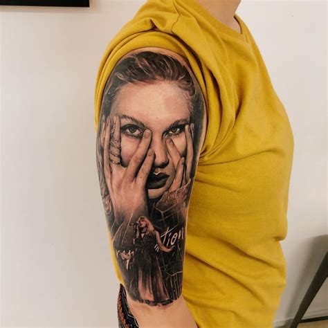 taylor swift portrait tattoo   hiro hirotattoos  instagram  ink rush auckland nz