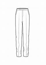 Flat Trousers Sketch Template Technical Tailored Jumpsuit Drawing Sketches Fashion Flats Pattern Drawings Coloring Pages Visit sketch template