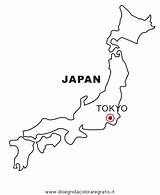 Giappone Japon Cartina Disegno Landkarte Landkarten Nazioni Imagui Colorare Geografie Japón Japones Ausmalen Colorarea Ju sketch template