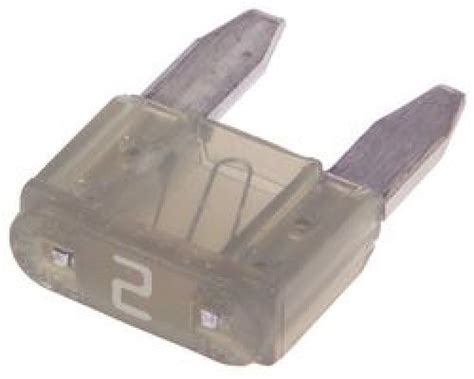 amp mini blade fuse gray industry electric