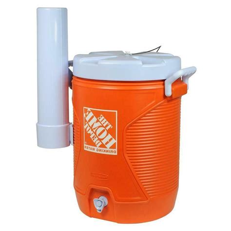 gal orange water cooler  cup dispenser