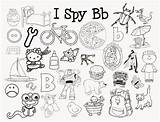 Spy Letter Phonics Literacy sketch template